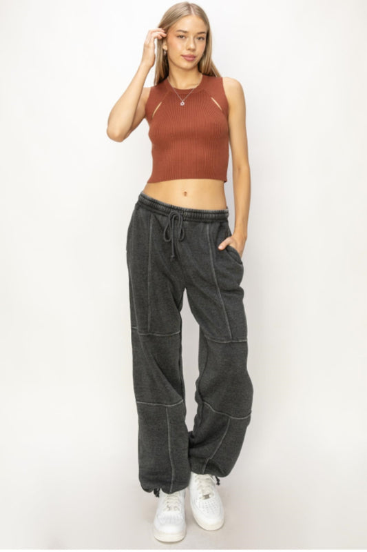 Stylish Stitched Drawstring Sweatpants for Ultimate Comfort