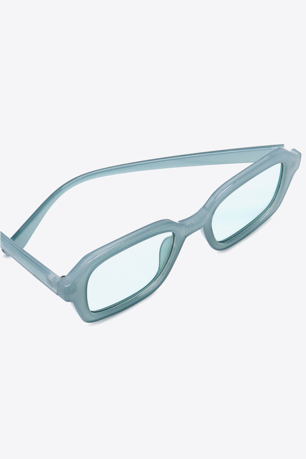 UV400 Rectangle Full Rim Eyewear with Case