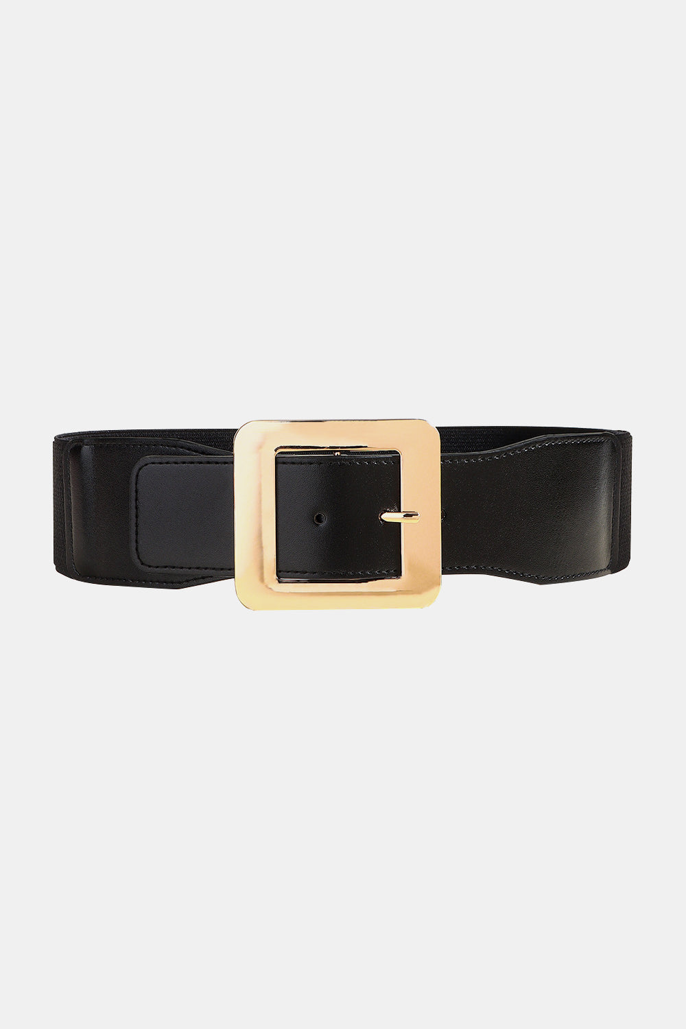 Stylish PU Leather Belt with Alloy Buckle