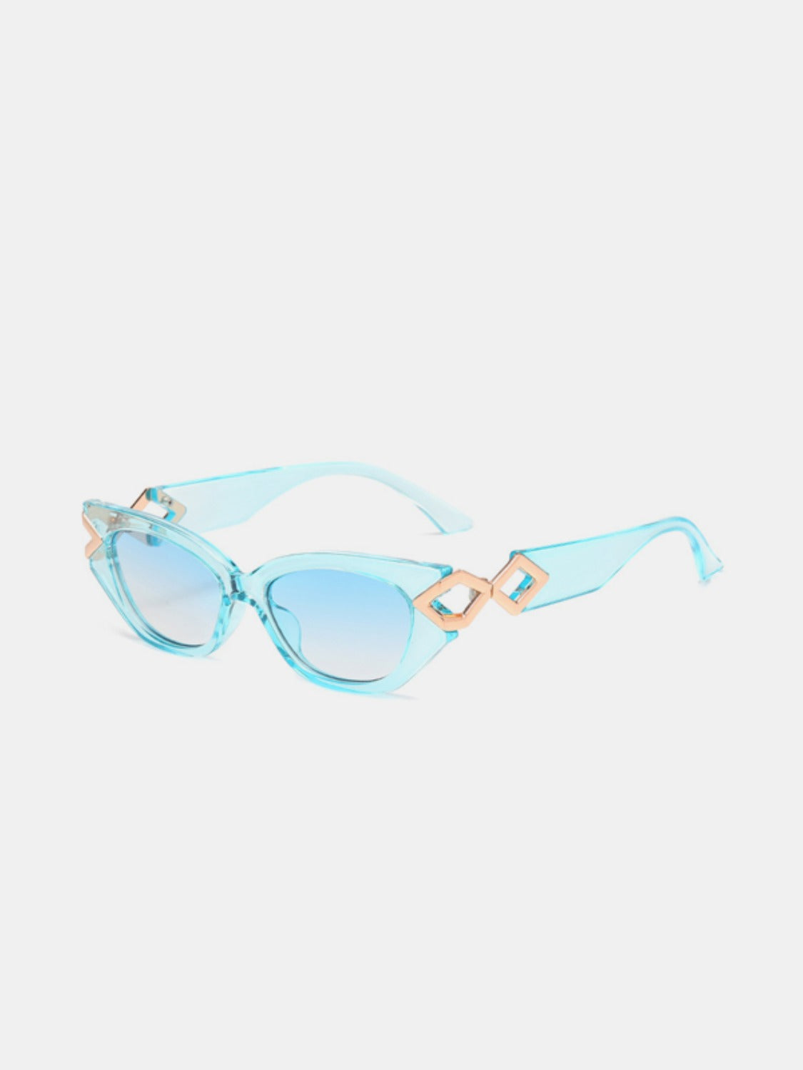 Polycarbonate Frame Cat-Eye Sunglasses - ShopEasier