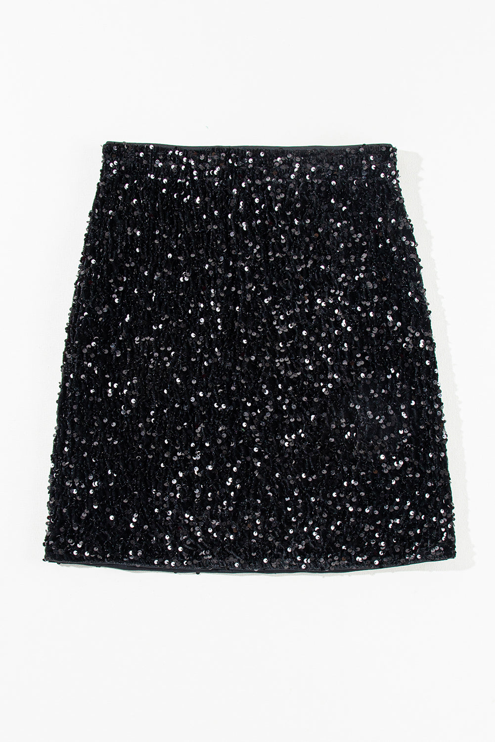 Glittering Sequin Mini Skirt