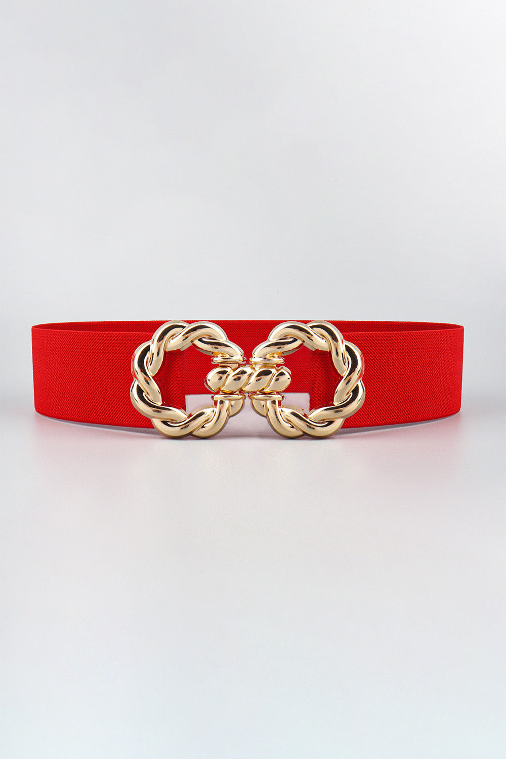 Elastic Belt with Zinc Alloy Buckle