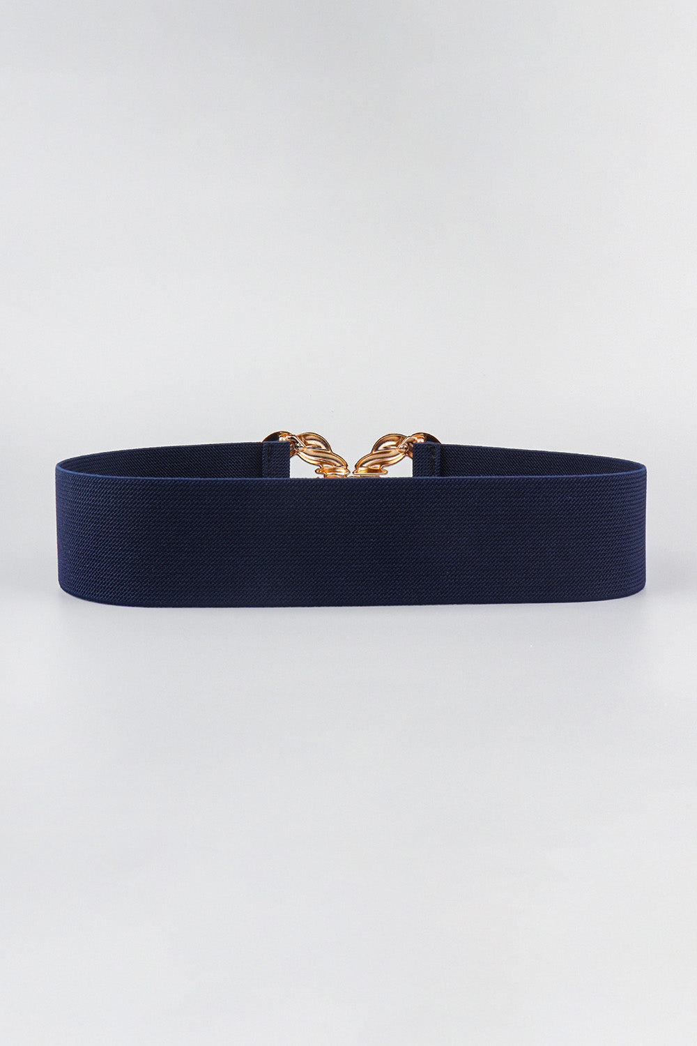 Elastic Belt with Zinc Alloy Buckle