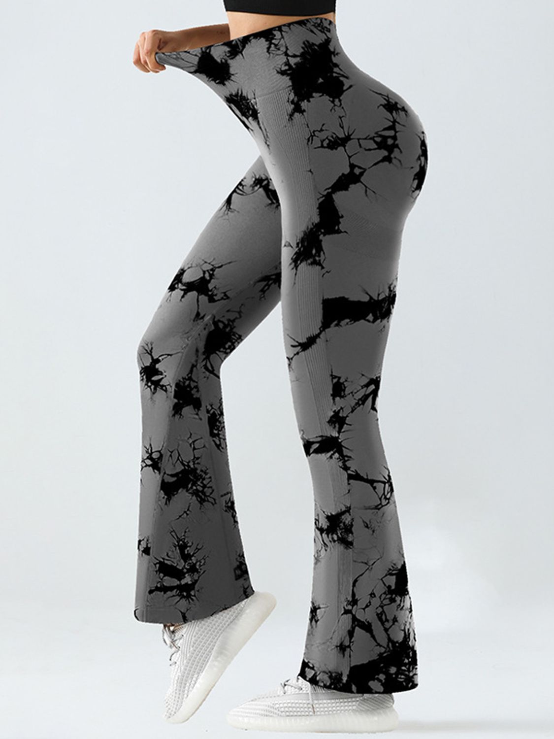 Tie-Dye High Waist Active Leggings - ShopEasier