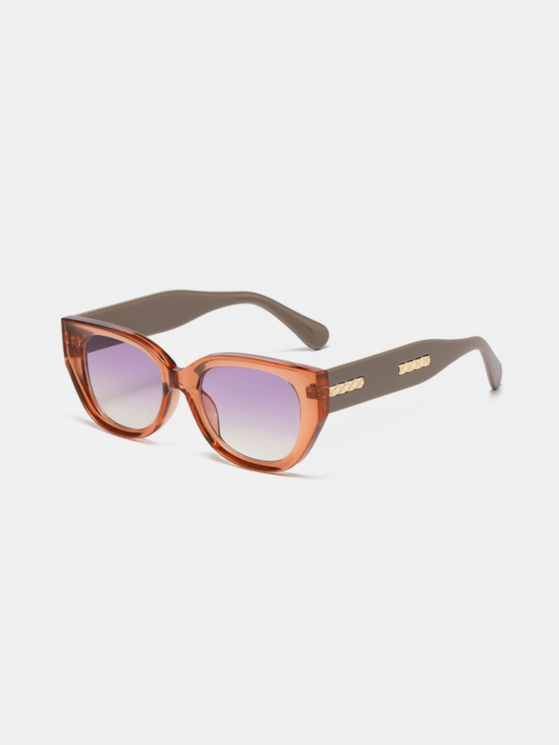 Cat Eye Polycarbonate Frame Sunglasses - ShopEasier