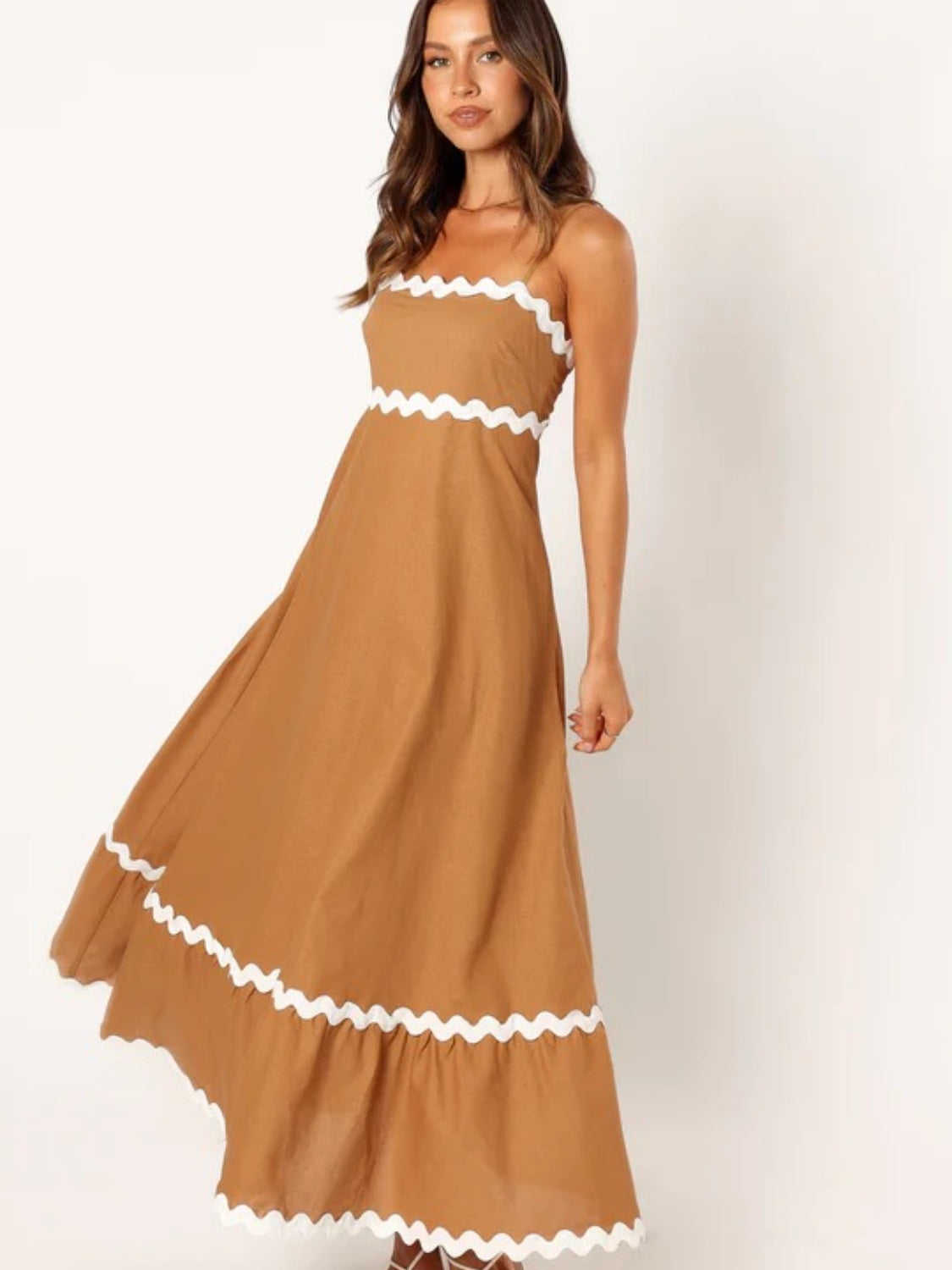 Spaghetti Strap Maxi Dress - ShopEasier