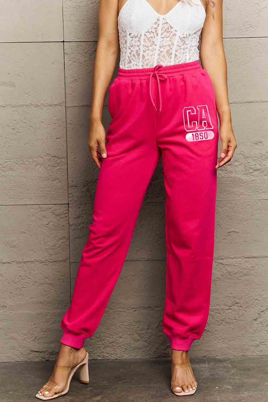 Simply Love Casual Graphic Joggers for Ultimate Comfort