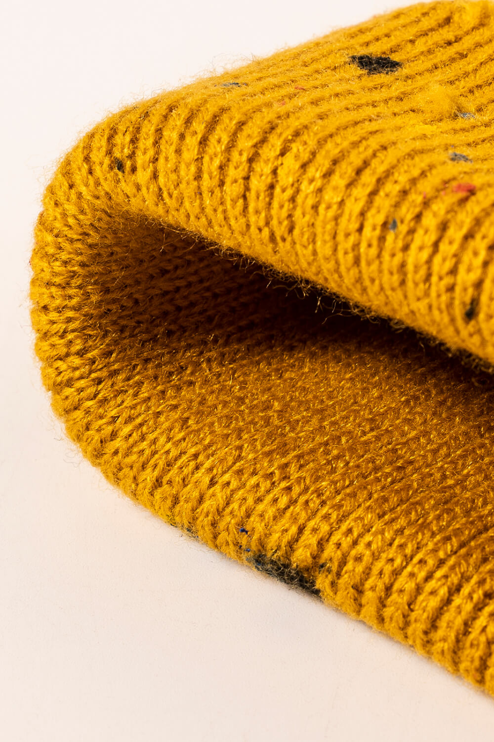 Confetti Rib-Knit Cuff Beanie - ShopEasier