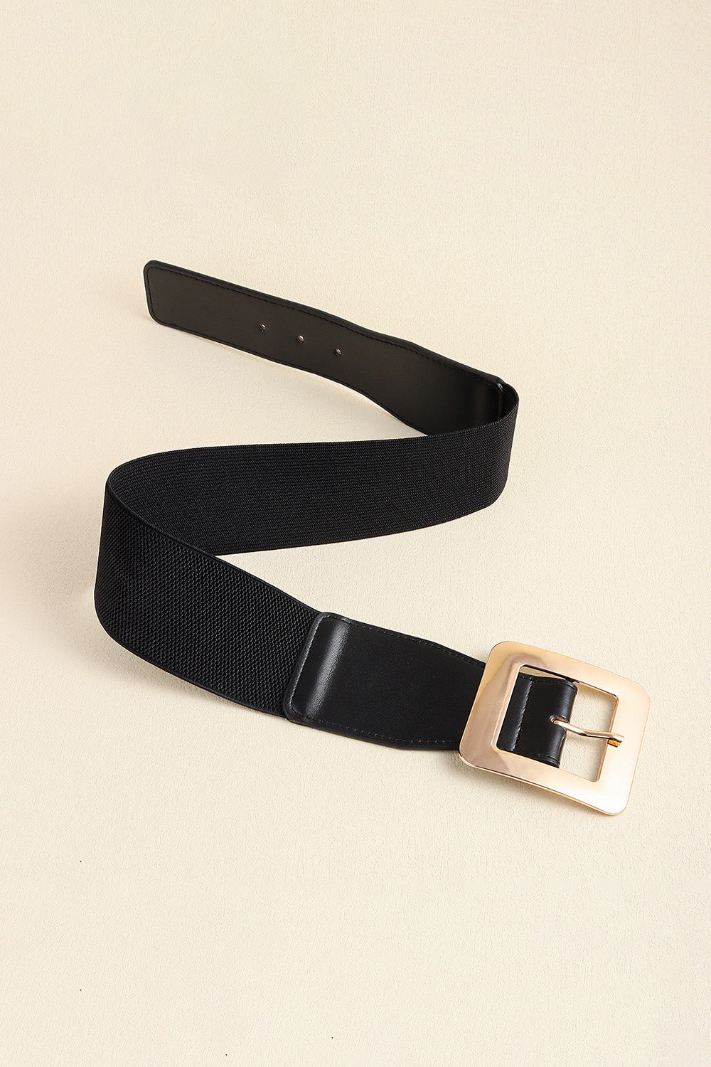 Stylish PU Leather Belt with Alloy Buckle