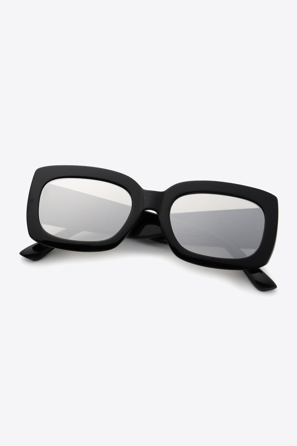 UV400 Polycarbonate Rectangle Sunglasses with Case