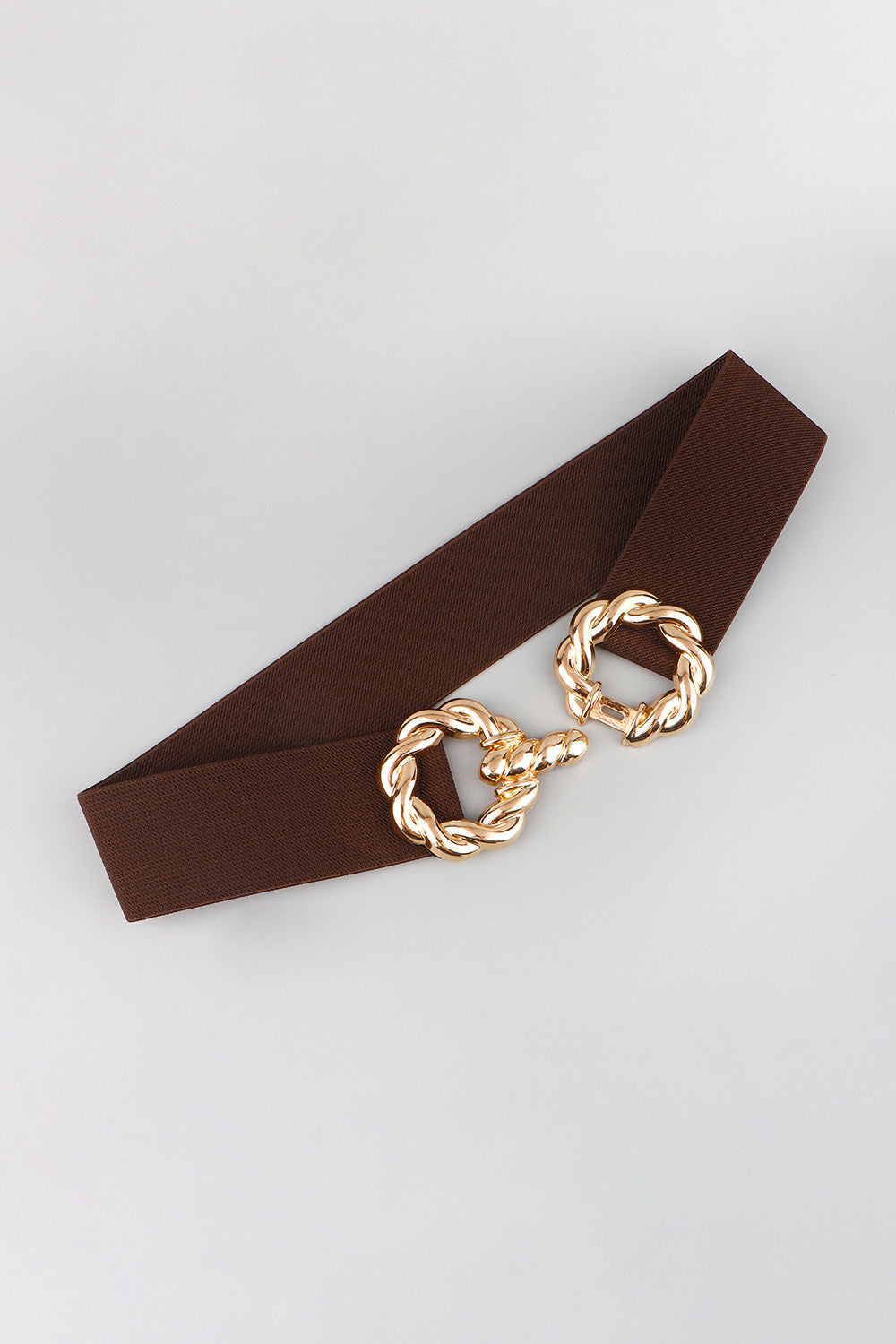 Elastic Belt with Zinc Alloy Buckle