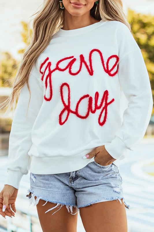 Classic Opaque Long Sleeve Crewneck Sweatshirt