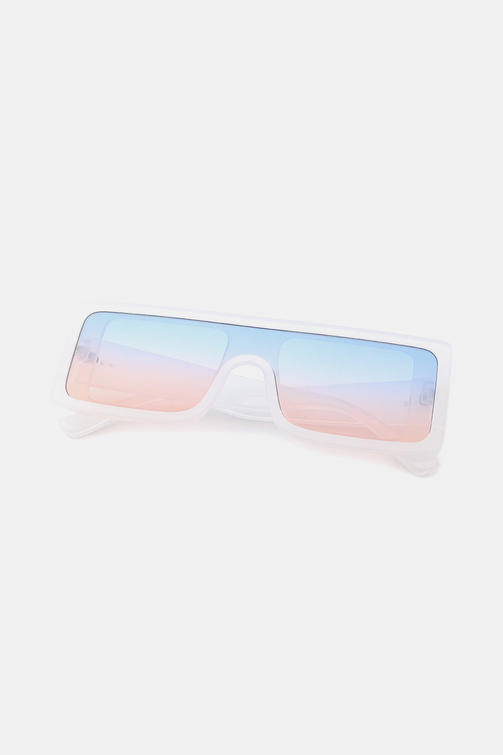 UV400 Polycarbonate Rectangle Sunglasses with Case