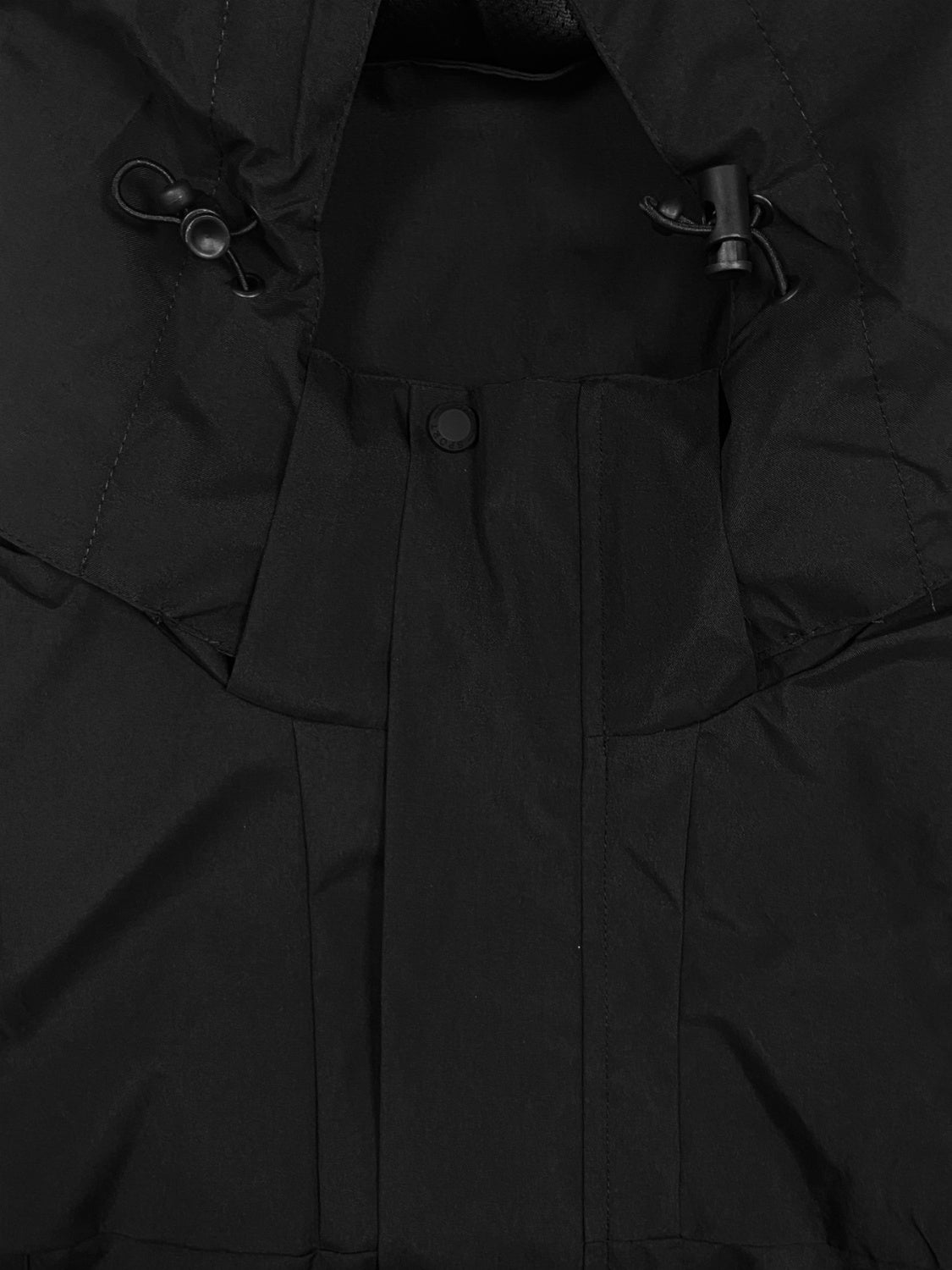 Contrast Zip Up Hooded Trench Coat with Liner - ShopEasier