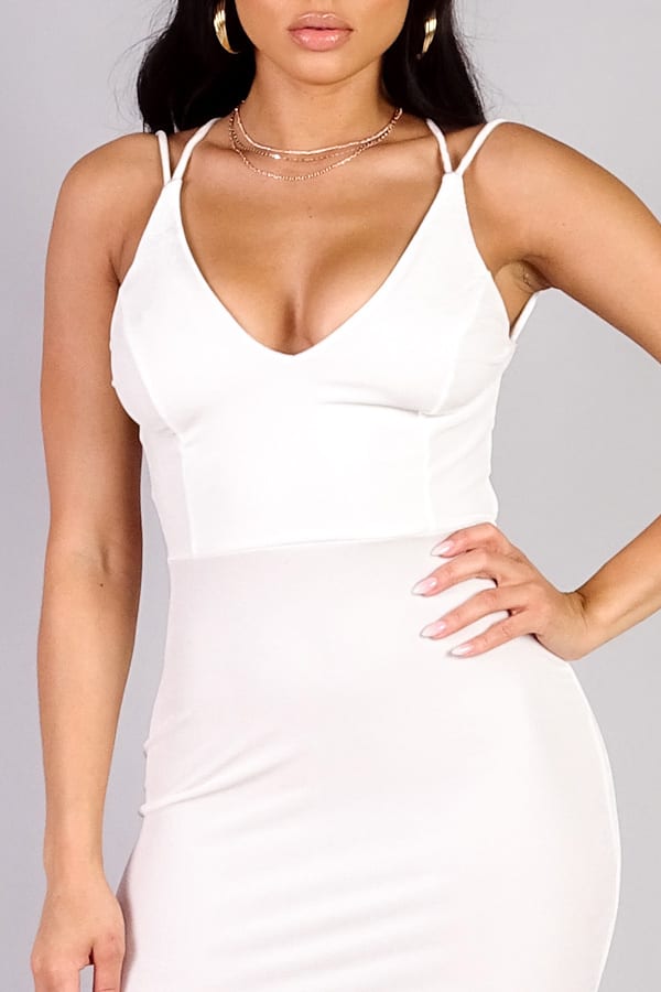 Showstopper, Sexy Crossover Strap Dress - ShopEasier