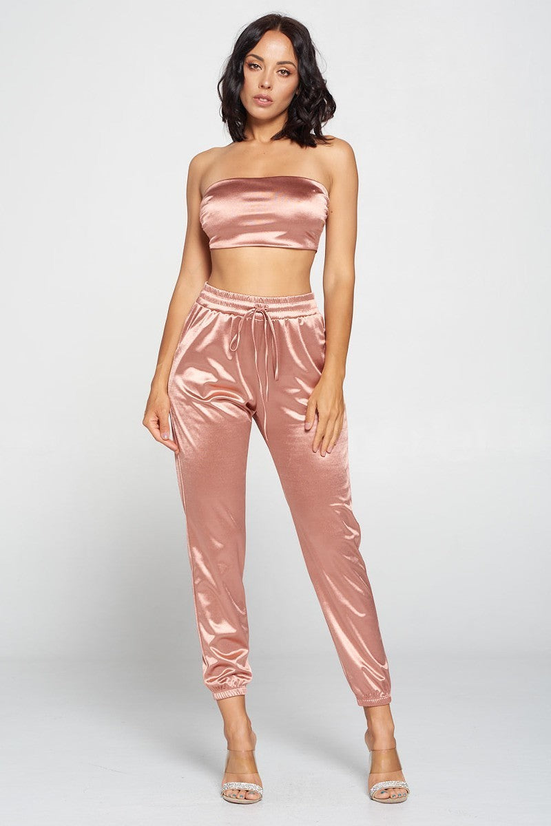 Tube Top Pant Set - ShopEasier