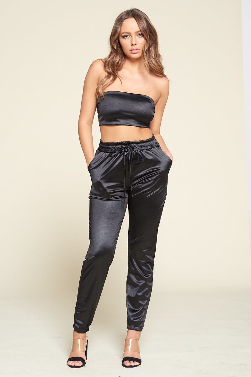 Tube Top Pant Set - ShopEasier