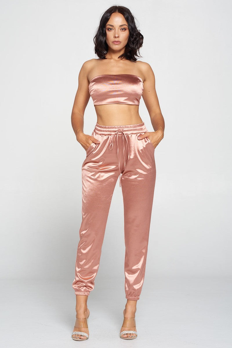 Tube Top Pant Set - ShopEasier