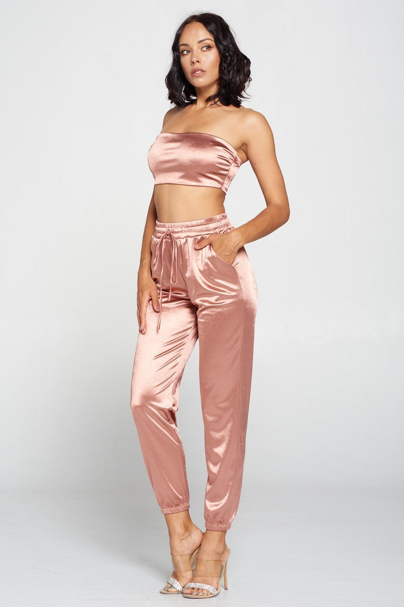 Tube Top Pant Set - ShopEasier