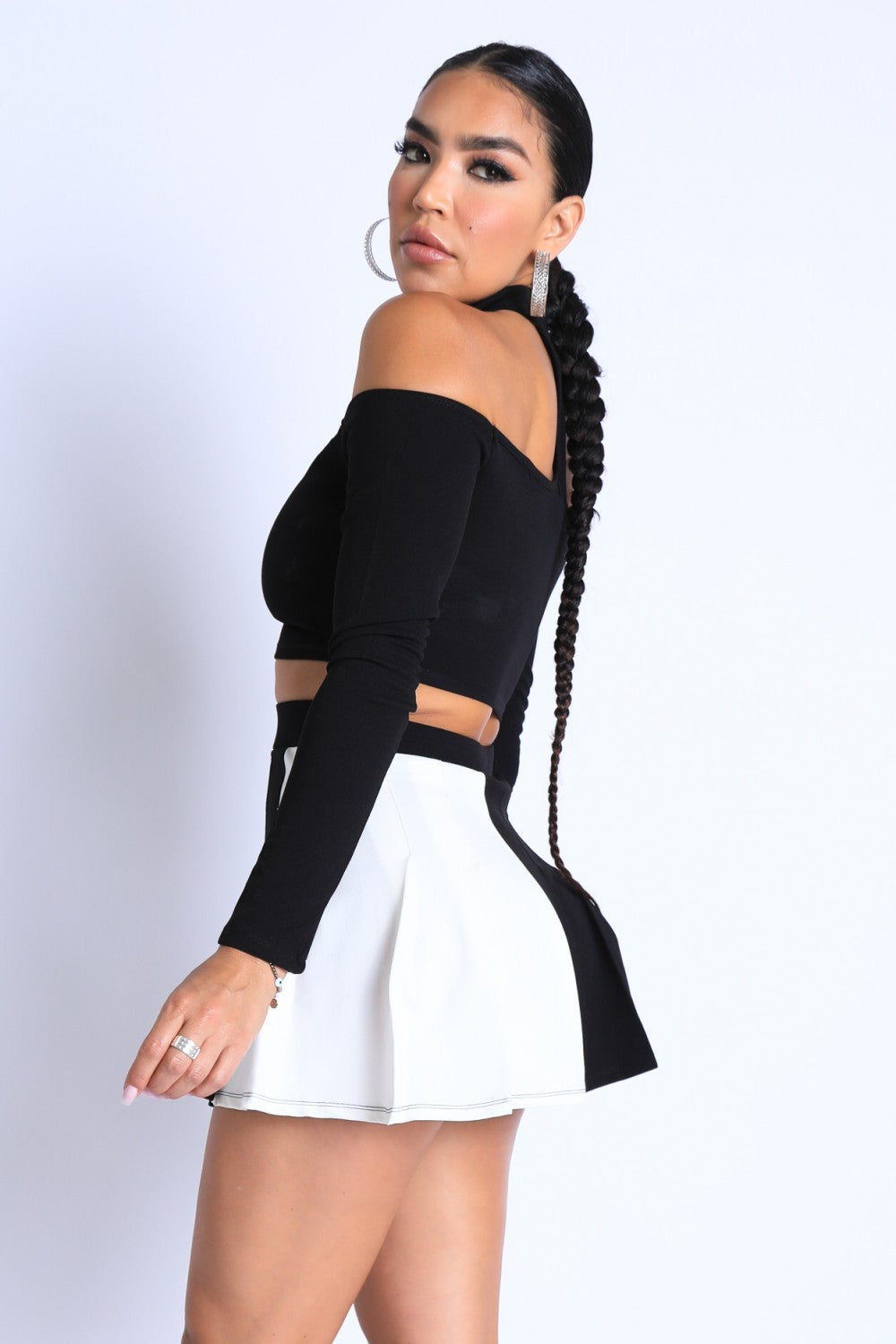 Choker Off-shoulder Top Set - ShopEasier