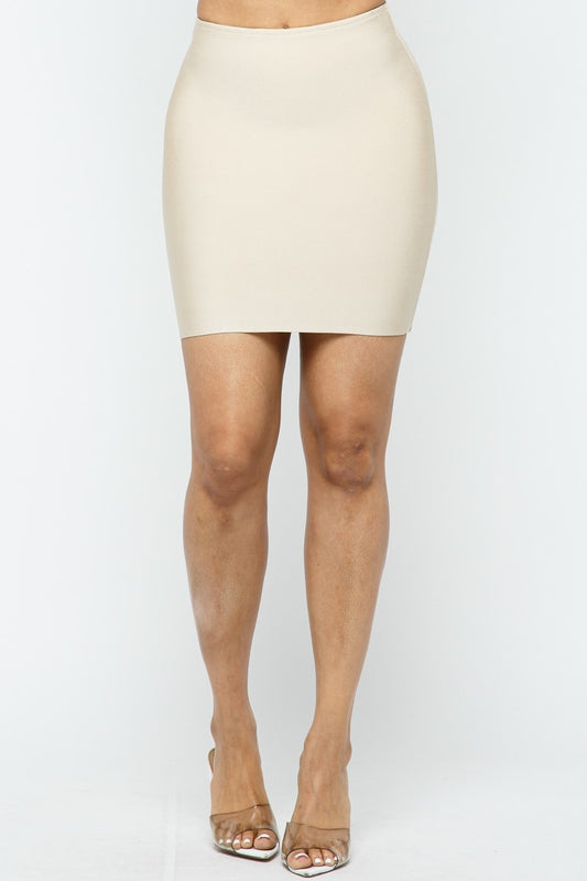 BANDAGE MINI SKIRT - ShopEasier