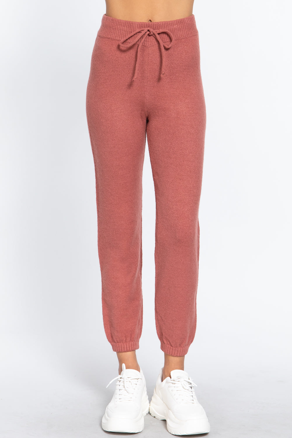 Drawstring Sweater Long Pants - ShopEasier