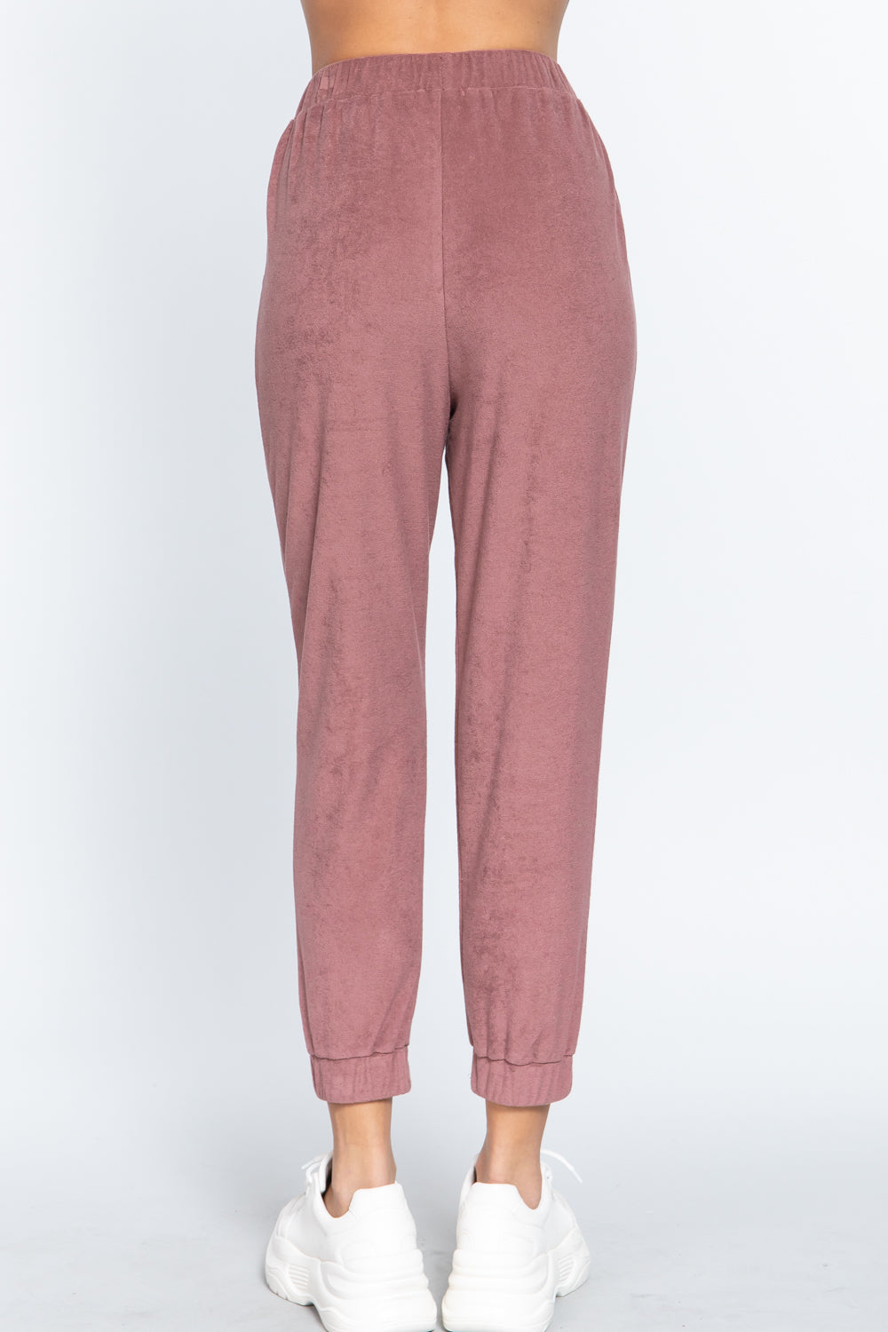 Terry Towelling Long Jogger Pants - ShopEasier