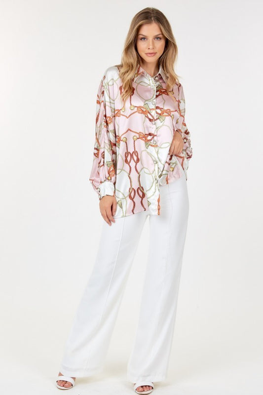 Seamed Wide Leg Palazzo Pants - ShopEasier