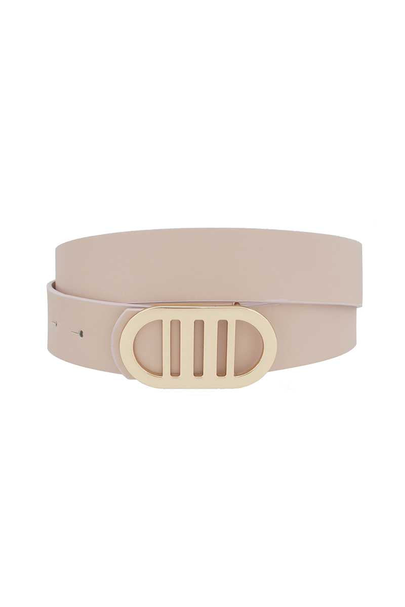 Modern Gridded Oval Standard Belt - ShopEasier