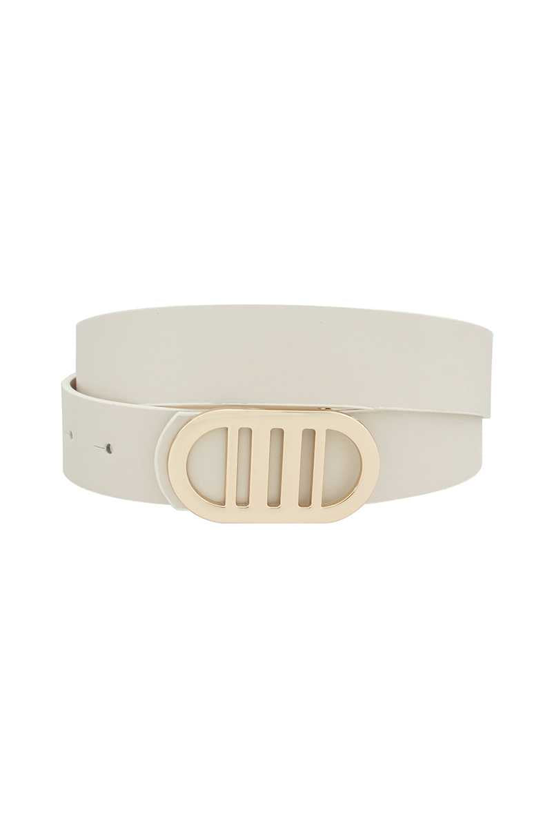 Modern Gridded Oval Standard Belt - ShopEasier