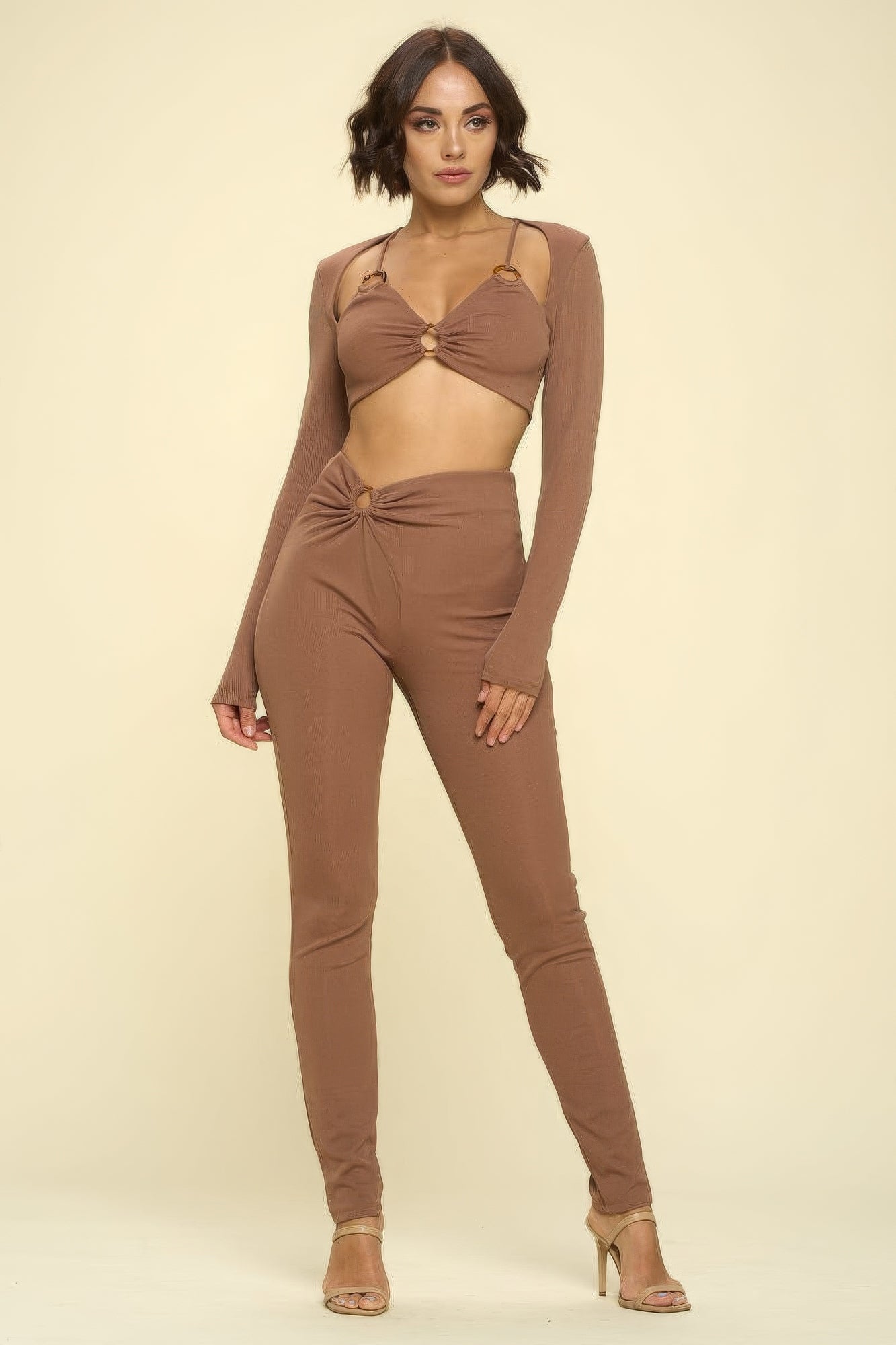 Bikini Top Solid Color 2 Piece - ShopEasier