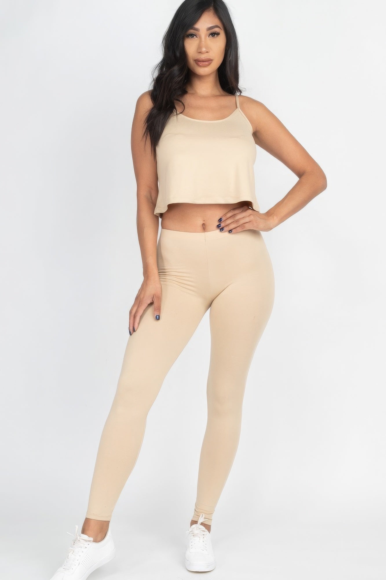 Cami Top And Leggings Set - ShopEasier