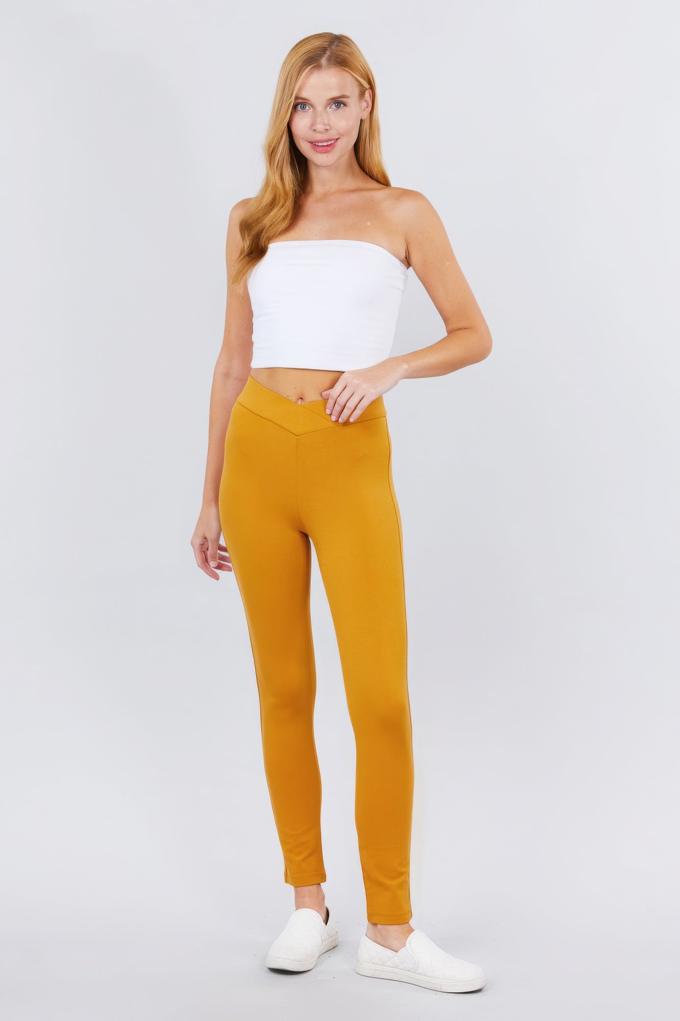 Mid-rise Ponte Pants - ShopEasier