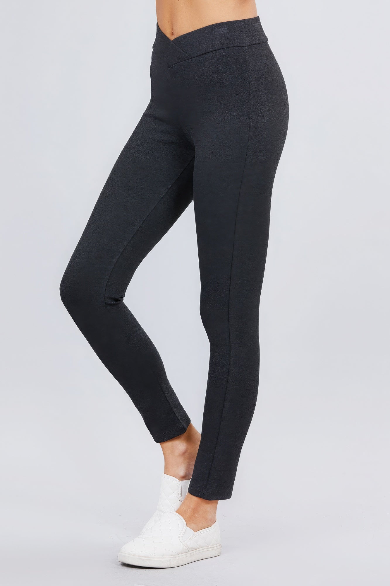 Mid-rise Ponte Pants - ShopEasier