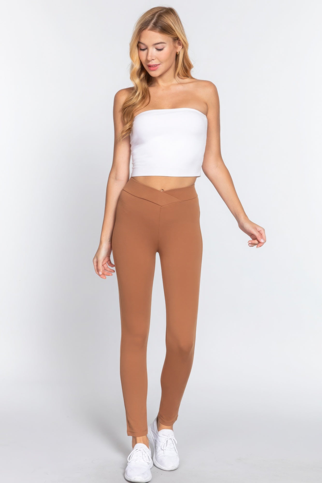 Mid-rise Ponte Pants - ShopEasier