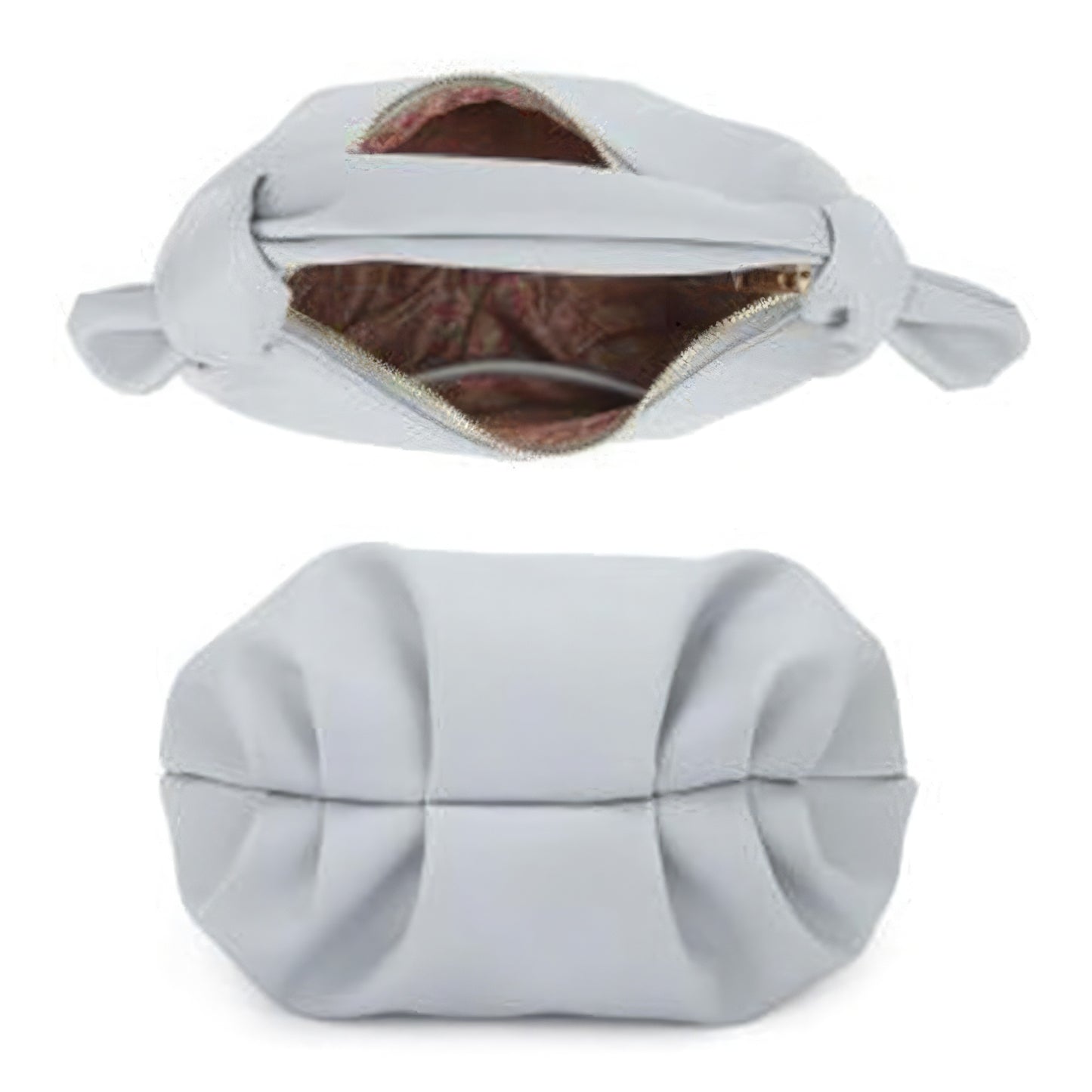 Smooth Round Handle Zipper Bag - ShopEasier