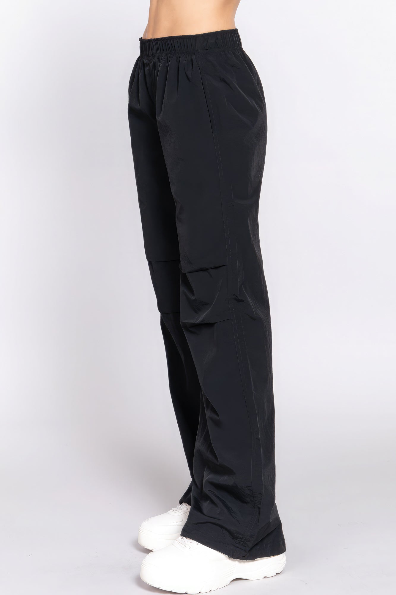 Waist Elastic Parachute Pants - ShopEasier