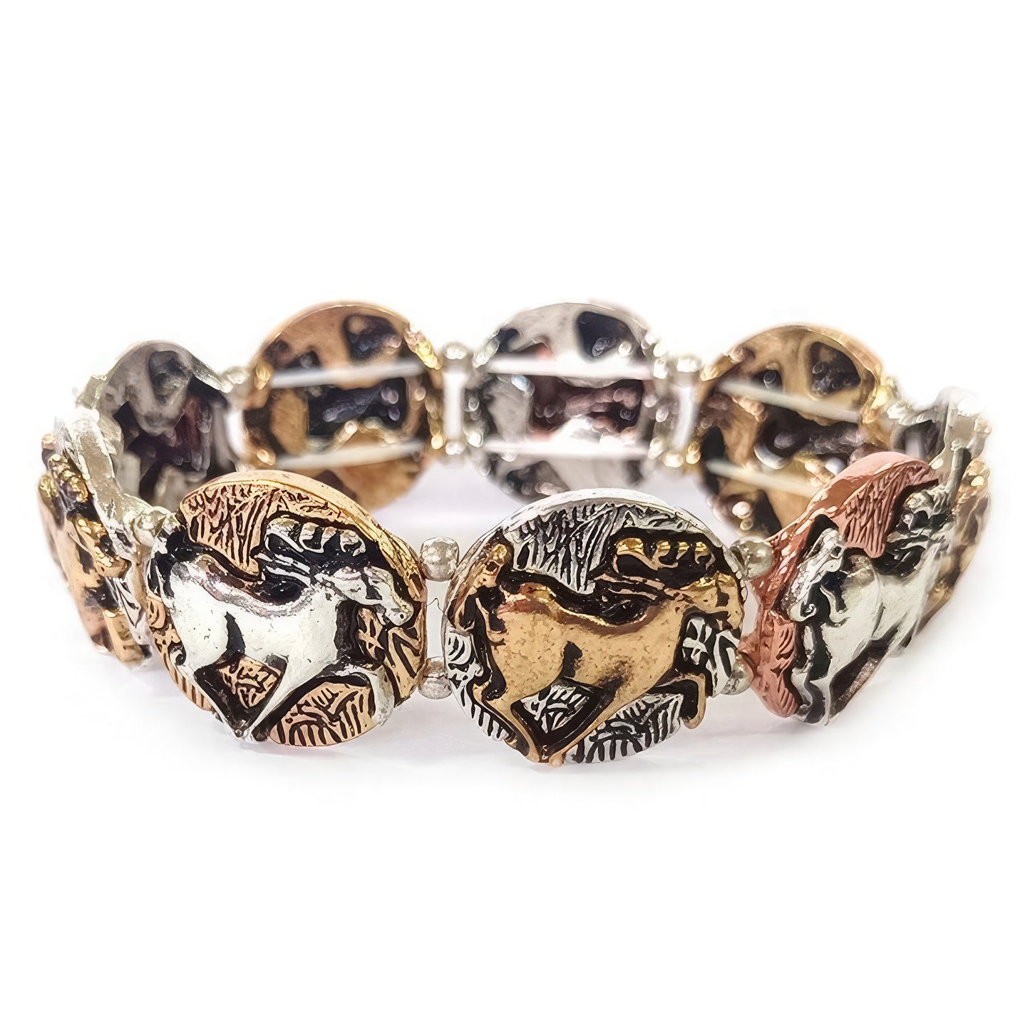 Horse Coin Metal Bracelet - ShopEasier