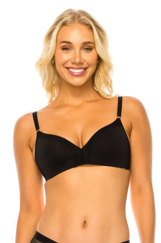 Mesh Band No Wire Bra - ShopEasier