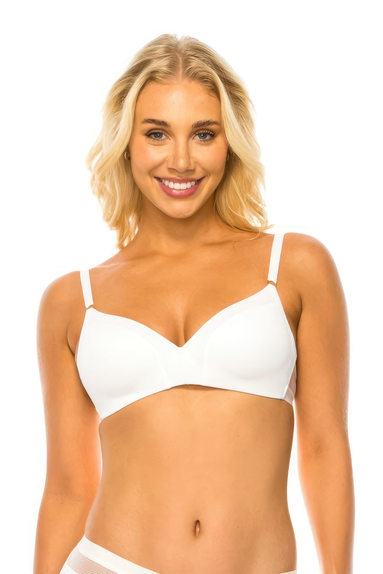 Mesh Band No Wire Bra - ShopEasier