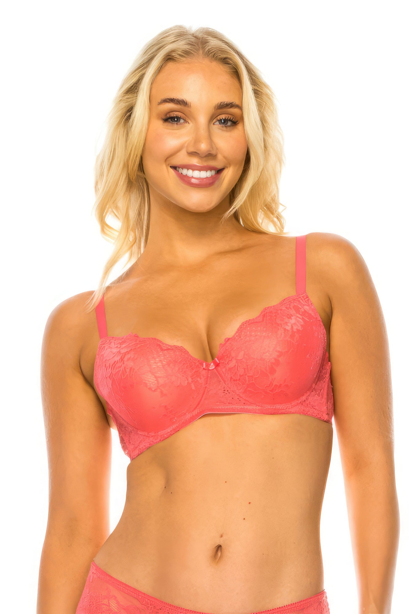 Floral Lace Bra - ShopEasier