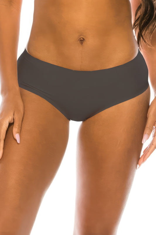 No Line Solid Laser Cut Panty - ShopEasier