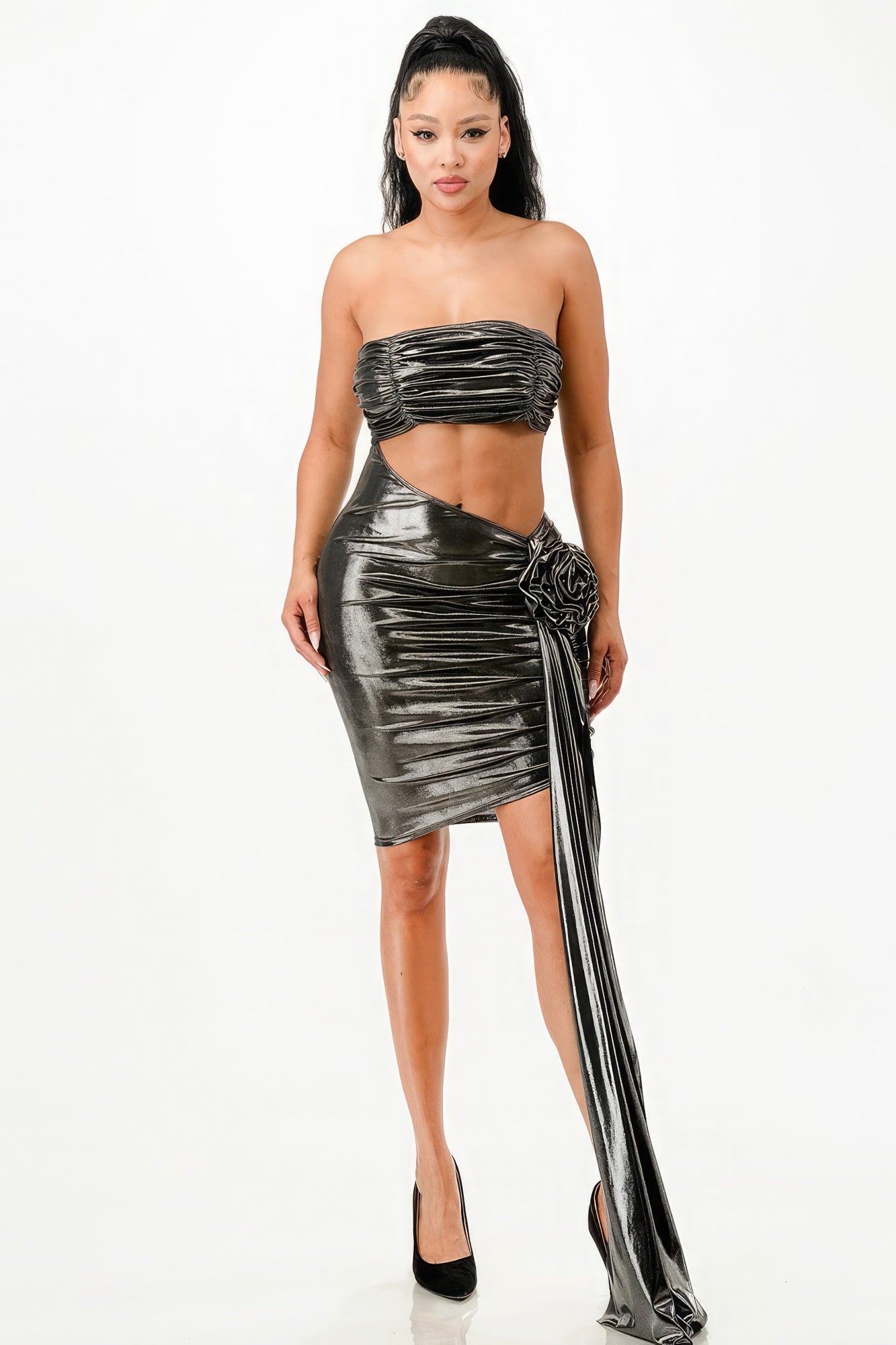 Metallic Sexy Dress - ShopEasier