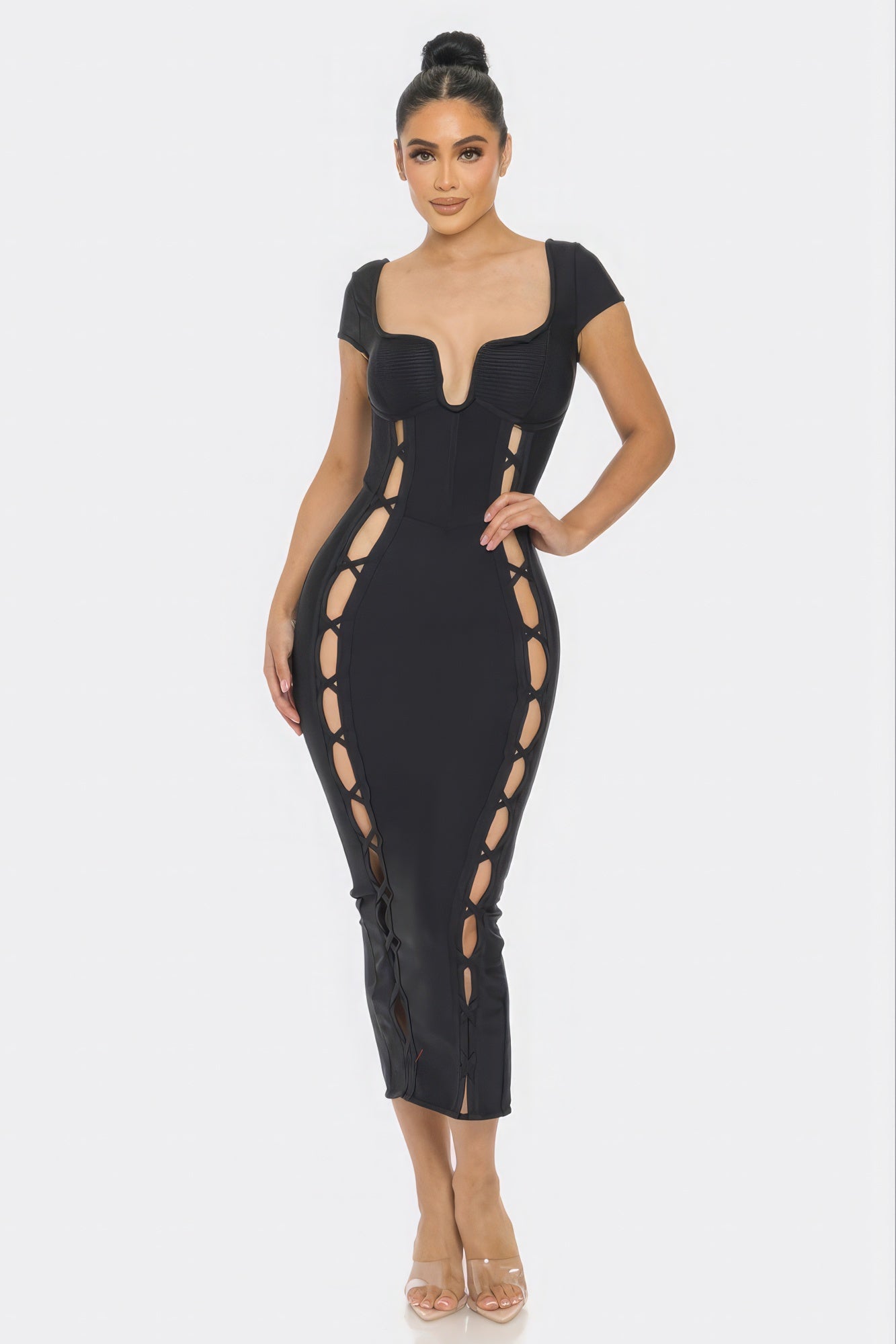 Bandage Midi Dress - ShopEasier