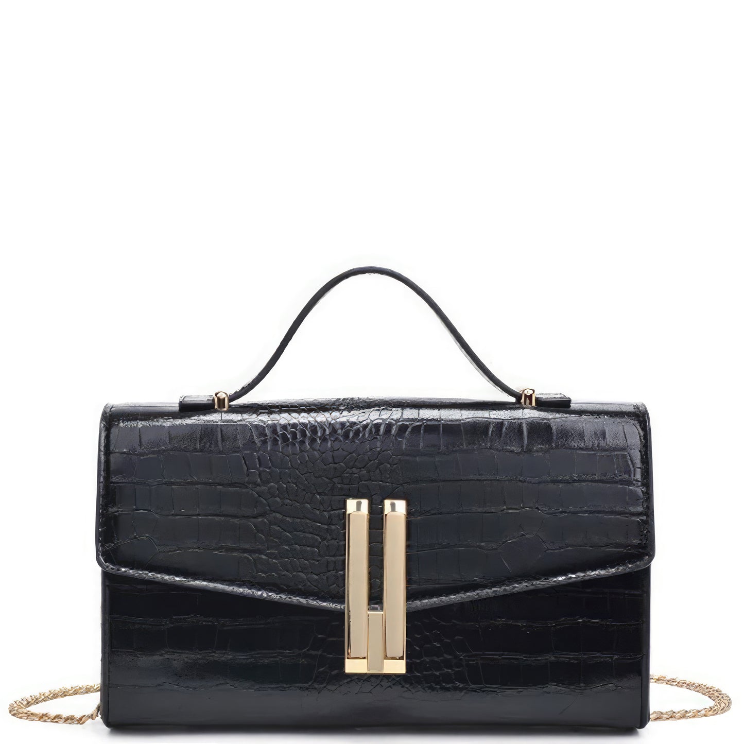 Alfie Croc Print Crossbody Bag - ShopEasier