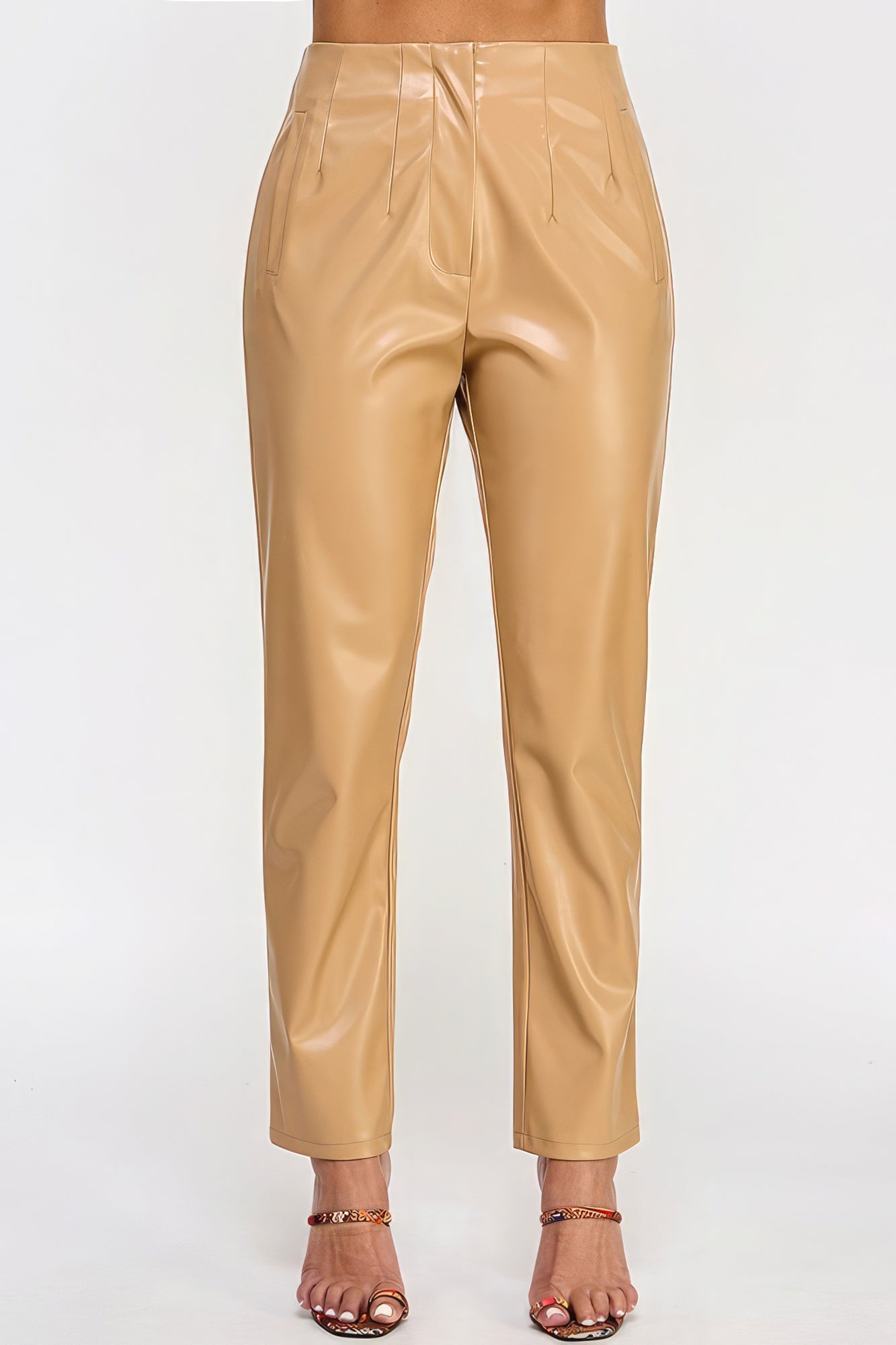 Faux Leather Pants - ShopEasier