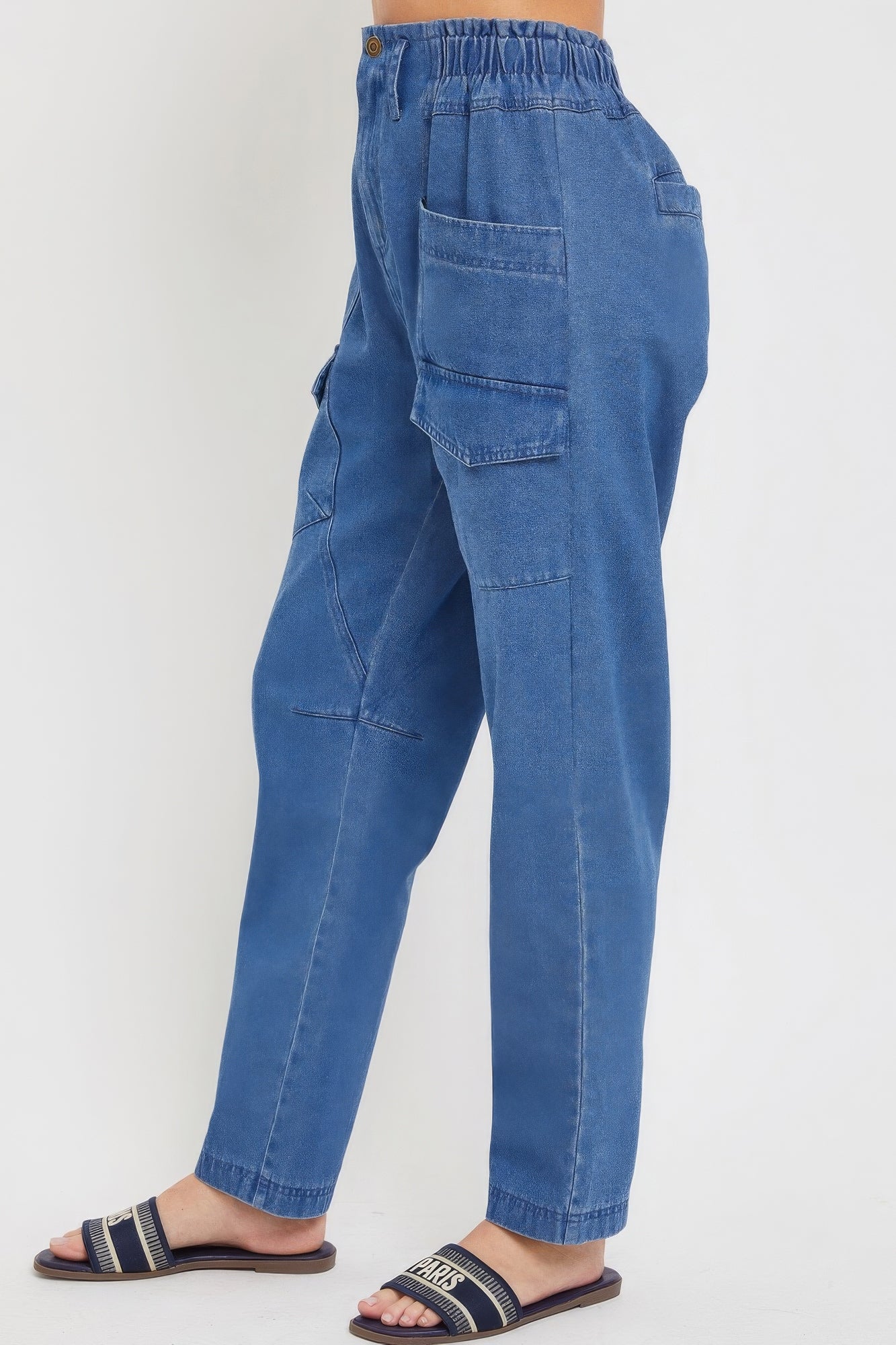 Denim Jogger Pants - ShopEasier