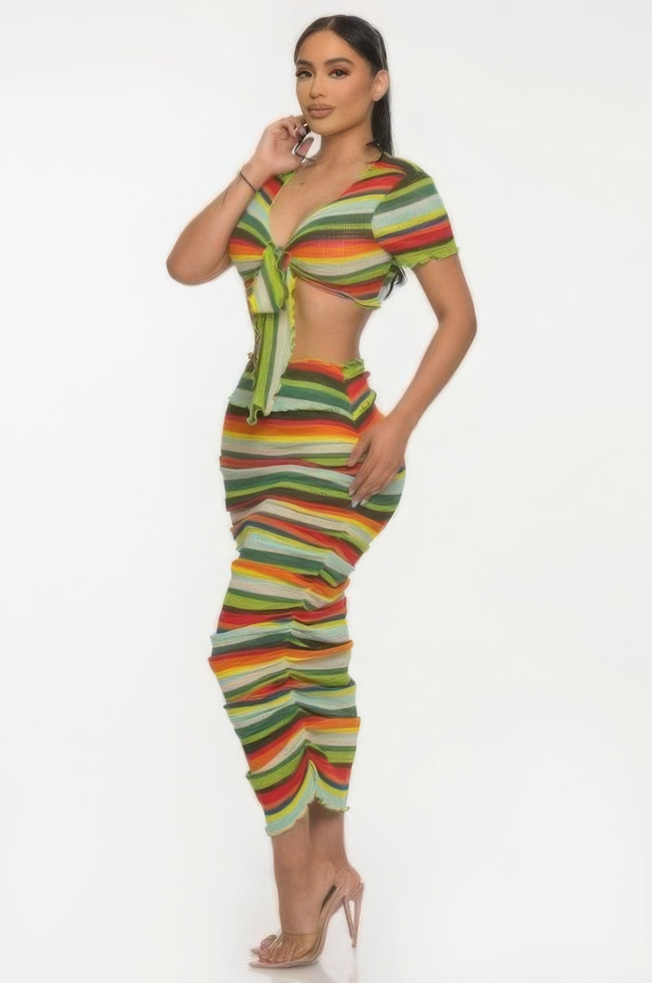 Color Me Mine Beach Sarong Skirt Set - ShopEasier