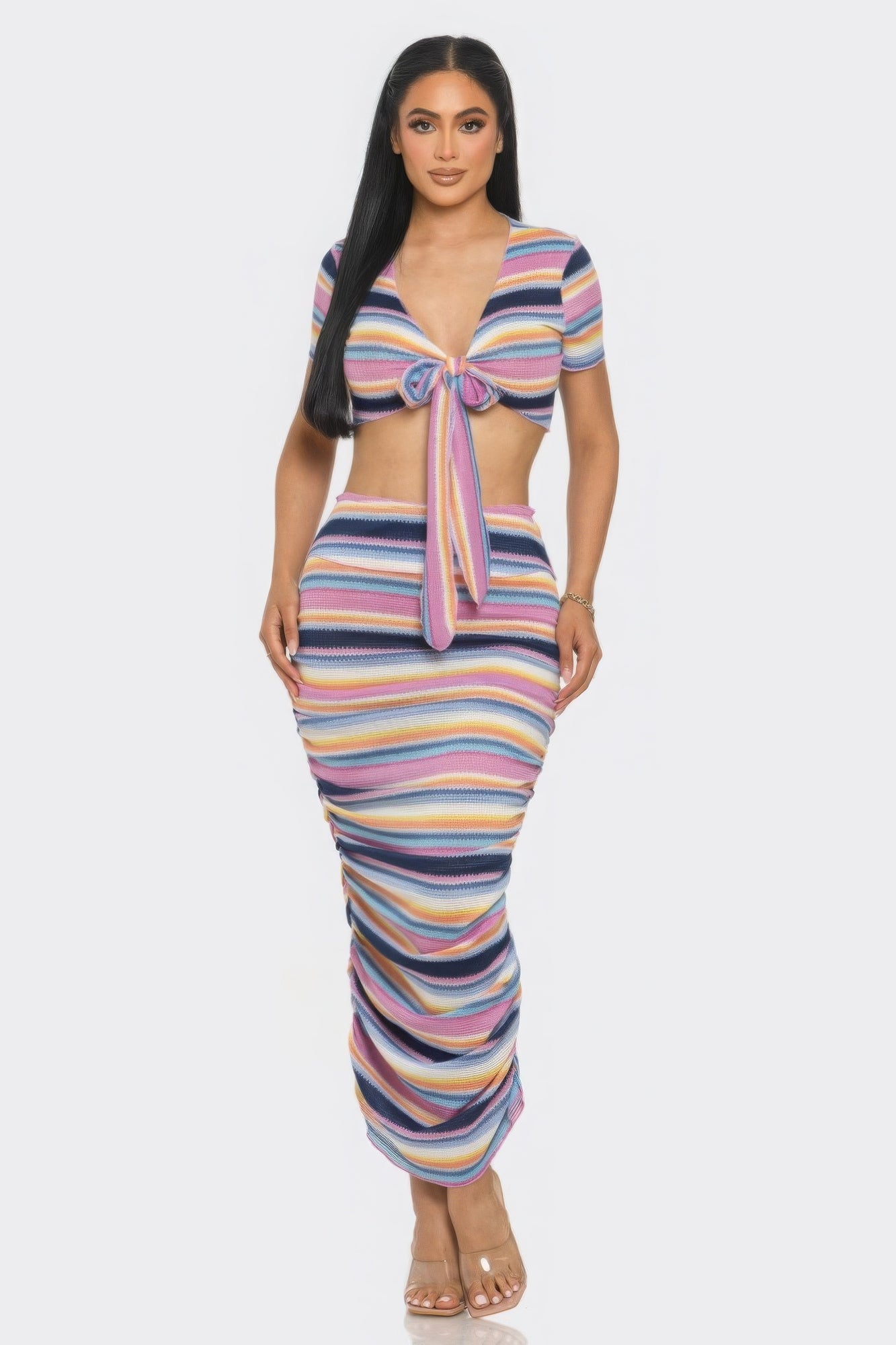 Color Me Mine Beach Sarong Skirt Set - ShopEasier