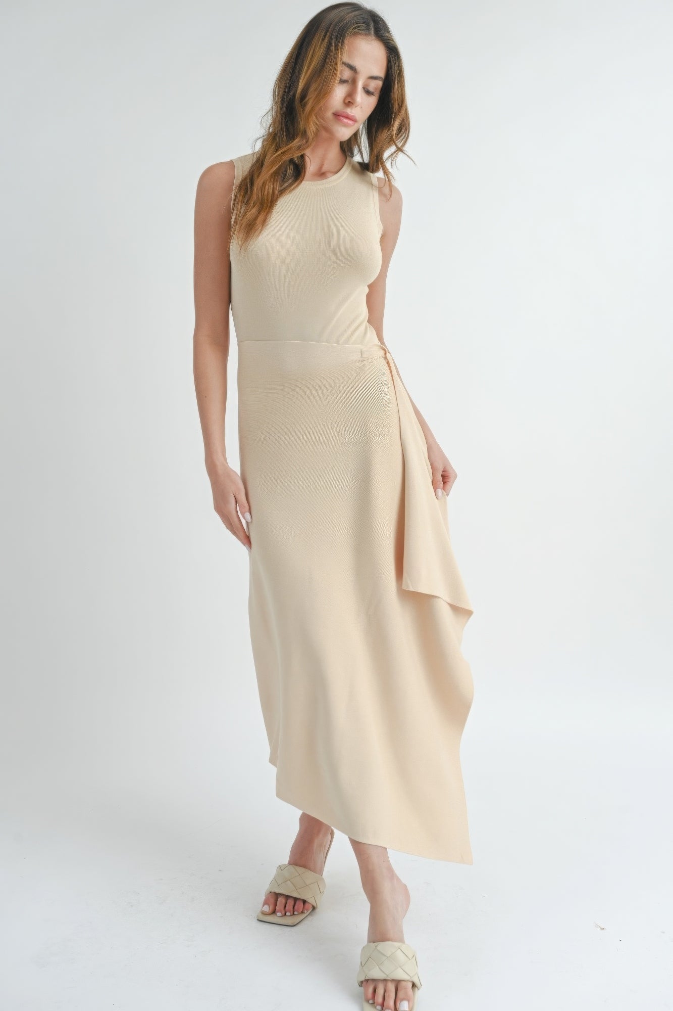 Maxi Dress With Slit - ShopEasier